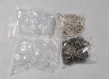 100 unids/pack sostenedores de pendientes tapones de tuerca de caucho de silicona pendiente espalda manga pendiente ganchos a granel cadenas para joyería de manualidades
