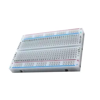 

Taidacent 10 Pc 400 Point Breadboard Splicable Solderless Circuit Breadboard IC Test Board Experiment Board with jumper