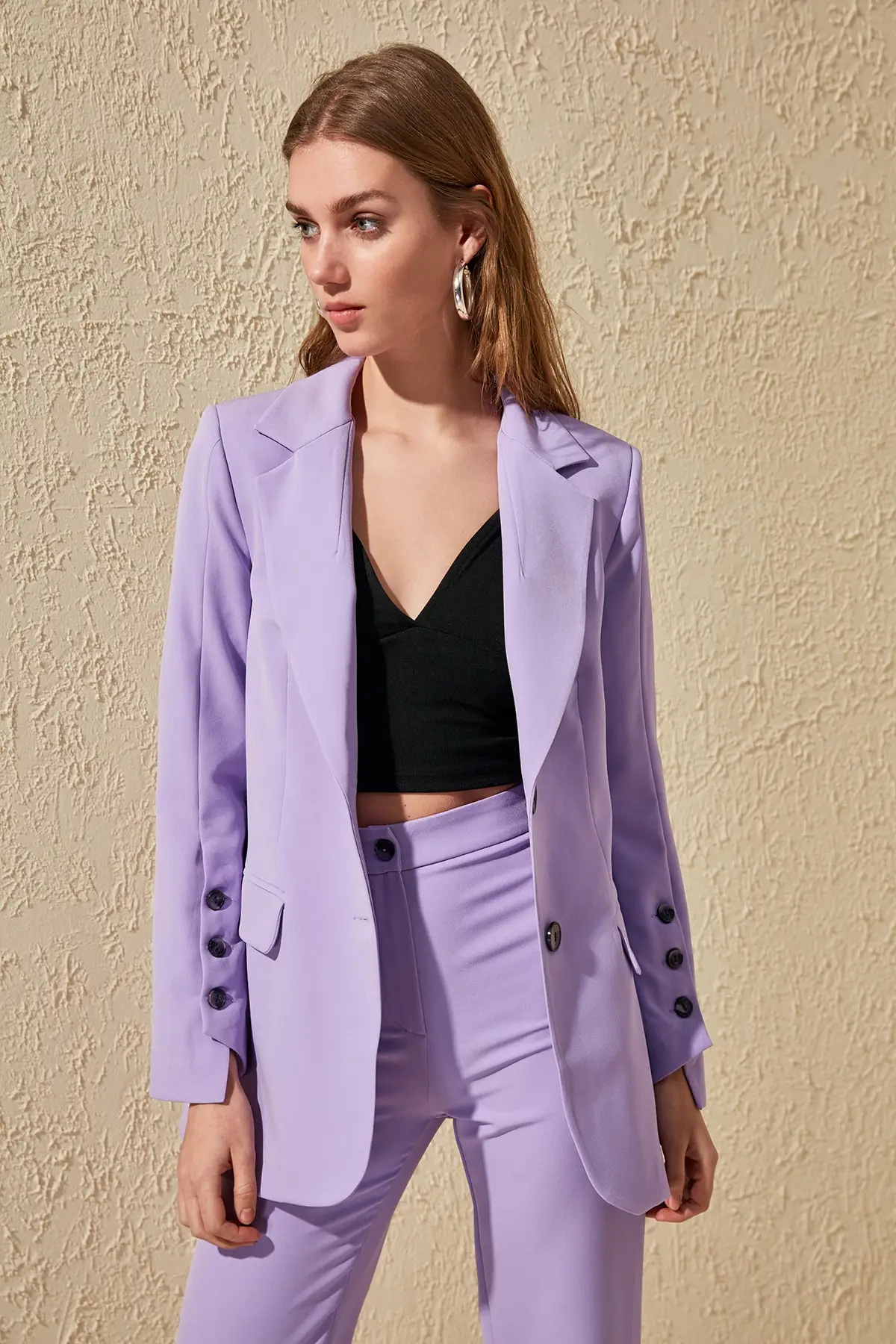 Куртка с длинными рукавами и пуговицами TWOSS20CE0023 | Женская одежда