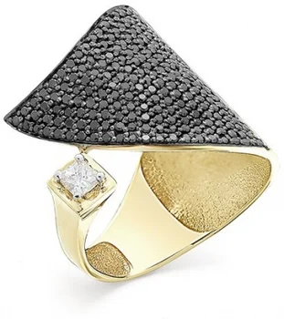 

Master brilliant ring with 183 yellow gold diamonds
