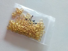 200 unids/lote Dia 4-10mm venta al por mayor Gunblack/bronce antiguo/oro/plata/rodio anillos de salto joyería haciendo hallazgos accesorios DIY