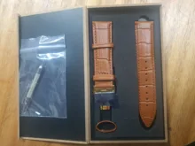Band-Strap Active-Watch-Band 46mm 22mm-Band 24mm Leather Galaxy Samsung 18mm 42mm 