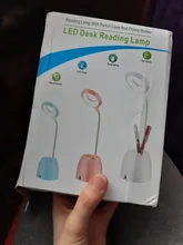 Bracket-Pen-Holder Desk-Light Table-Lamp Dimming Touch-Night-Light Learning-Multi-Function