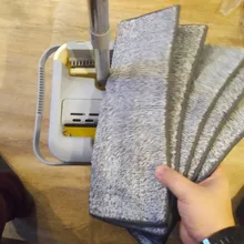 Mop Spray Cleaning-Cloth Fiber Spin-Mop Lazy-Fellow Wooden Floor Kitchen Magic Hand-Washing