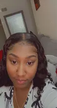 Curlymax onda profunda tiempo Hd transparente 13x6 frente de encaje pelucas de cabello humano Pre arrancado de agua brasileña Frontal rizado pelucas para mujeres