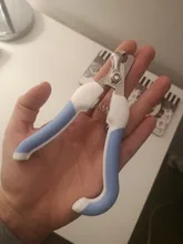 Cortador de uñas para perros profesional, Gato, tijeras para aseo de acero inoxidable, Tijeras para uñas con cierre