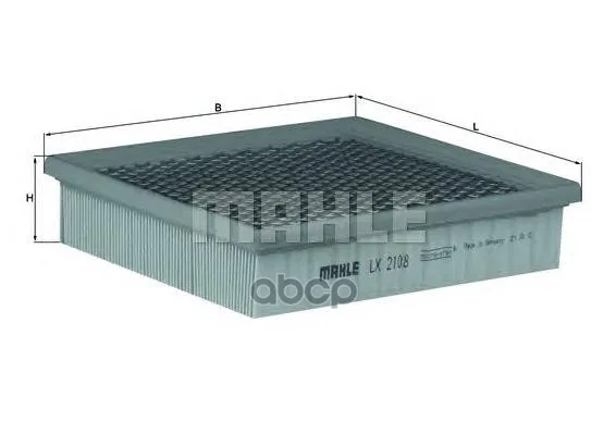 Фильтр Воздушный Mahle/Knecht Lx2108 Mahle/Knecht арт. LX2108