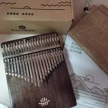 Musical-Instrument Accessories Piano-Gecko Thumb Wooden Hluru Kalimba 21-Key 17 