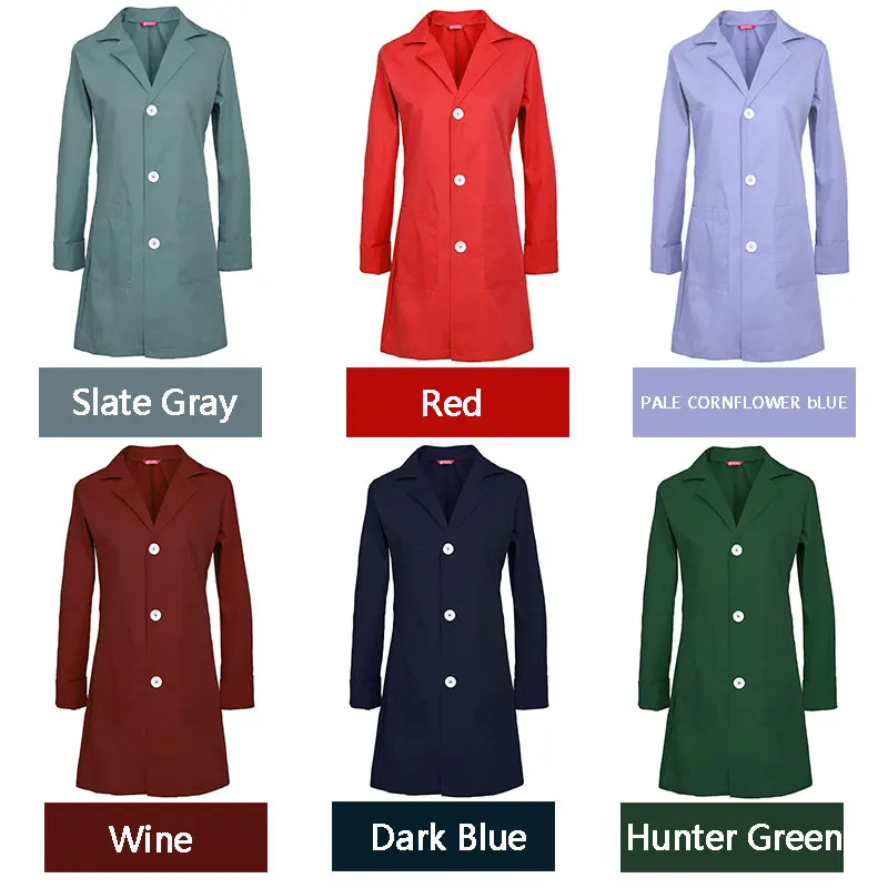 Women's Embroidered Lab Coat Personalized with your Text