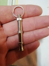 Whistle Stop Barking Ultrasonic-Sound-Repeller Puppy Cat-Training-Keychain Pet-Dog Two-Tone