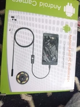 AN97-cámara endoscópica 2 en 1, endoscopio Android, lente de 7mm/5,5mm, IP67, impermeable, OTG, Micro USB, cámara de inspección para automóviles