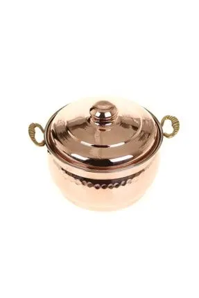 

With its ELEGANT COPPER COLOR, Copper Mini Pot 13cm, with the best heat conductivity, WILL FIT YOUR KITCHENS