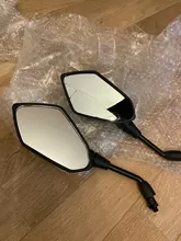 Scooter Rearview-Mirrors Carbon-Fiber Electrombile Lmodri E-Bike 10mm 8mm Convex Back-Side