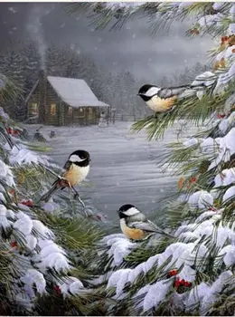 

Аж-1282 painting with rhinestones 'westnits'