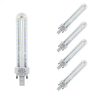 

Lámpara Bombilla Led Tubo G24 6500 K Luz Fría 12 W 44097 Pack 5
