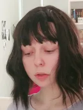 AOSI-Peluca de pelo Natural con flequillo para mujer, cabello corto sintético ondulado, rosa, morado, negro, Bob, fibra resistente al calor, Cosplay, pelucas de Lolita