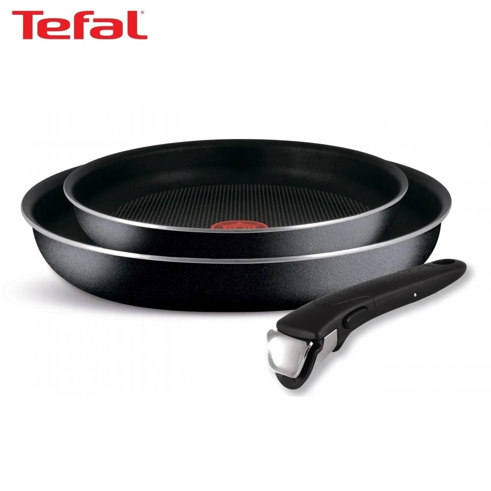 Dinner set Tefal Ingenio BLACK 5 4181820 frying pan kitchen utensils cooking utensils dishes for frying the non-stick coating