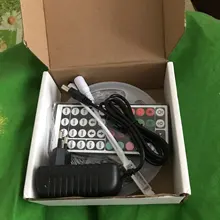 5M-30M tira de LED de 5050 de 2835 IP20 RGB banda LED Luz de cinta a rayas DC 12V diodo RGB cinta IR adaptador de controlador