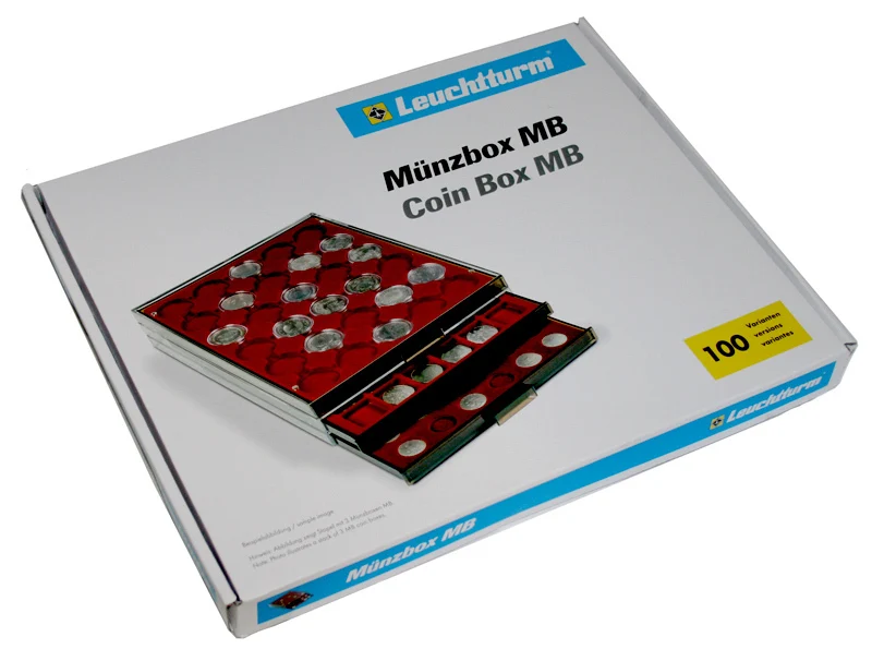 Кассета MB 30 R/33 для монет на ячеек. Leuchtturm #318127 |