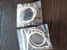 DOTEFFIL de Plata de Ley 925 Plata Lisa círculo 41 pendientes de aro de mm para las mujeres dama regalo de encanto de moda de alta calidad de joyería de la boda