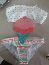 Ropa de baño de playa para bebés, bañador de sandía, traje de baño, bikini de verano de una sola pieza