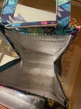 Brivilas-bolsa térmica para el desayuno para mujer, bolsa de almuerzo a la moda, ctue cat, multicolor, para picnic y viajes