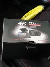 Cámara de salpicadero DVR para coche, grabadora de conducción 4K Ultra HD de 2,4 pulgadas, WIFI, 3840x2160P, 30FPS, detección de ángulo amplio de 170 grados, rastreador GPS, Registrador de Dashcam