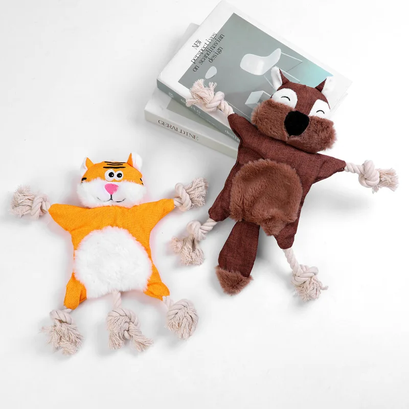 No Stuffing Squeaky Pet Toys for Small Medium Dogs - PeticaDeals