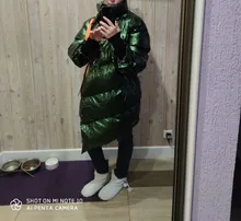 Coats Down-Jacket Female Winter TWOTWINSTYLE Autumn Womens Cotton Warm Thick Plus Ribbons