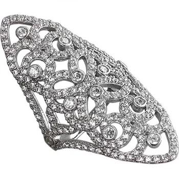 

Esthete ring with cubic zirconia