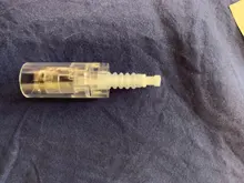 Cartucho de aguja de Nano Pin redondo para mesoterapia, punta de pluma Derma eléctrica automática, con microagujas, 10/50/100 Uds.