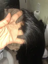 Allove de la onda del cuerpo de la peluca con malla Frontal transparente 13x4 peluca Frontal de encaje pelucas de cabello humano para las mujeres negras 28 30 pulgadas peluca con malla Frontal