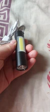 LED Flashlight Torch-Lamp Battery Linterna Powerful Work Usb Rechargeable Fishing Mini