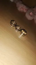 Anillo con forma de cadena chapado en oro para mujer, sortija Vintage gótica, anillo Midi grueso, regalos accesorios de joyería antiguos para mujer