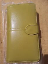 Cartera de cuero con cera de aceite para mujer, monedero de gran capacidad, con cremallera, bolso de mano largo, tarjetero, 2020