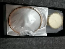 La Rosa Oro 1 Set pulsera reloj del cuarzo de Japón creativo diseño impermeable de malla de acero inoxidable relojes reloj femenino