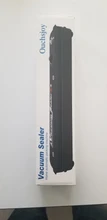 Máquina de envasado al vacío para el hogar, sellador al vacío de alimentos negro, 220V/110V, con 10 Uds. Gratis, bolsas de vacío de 17x25cm