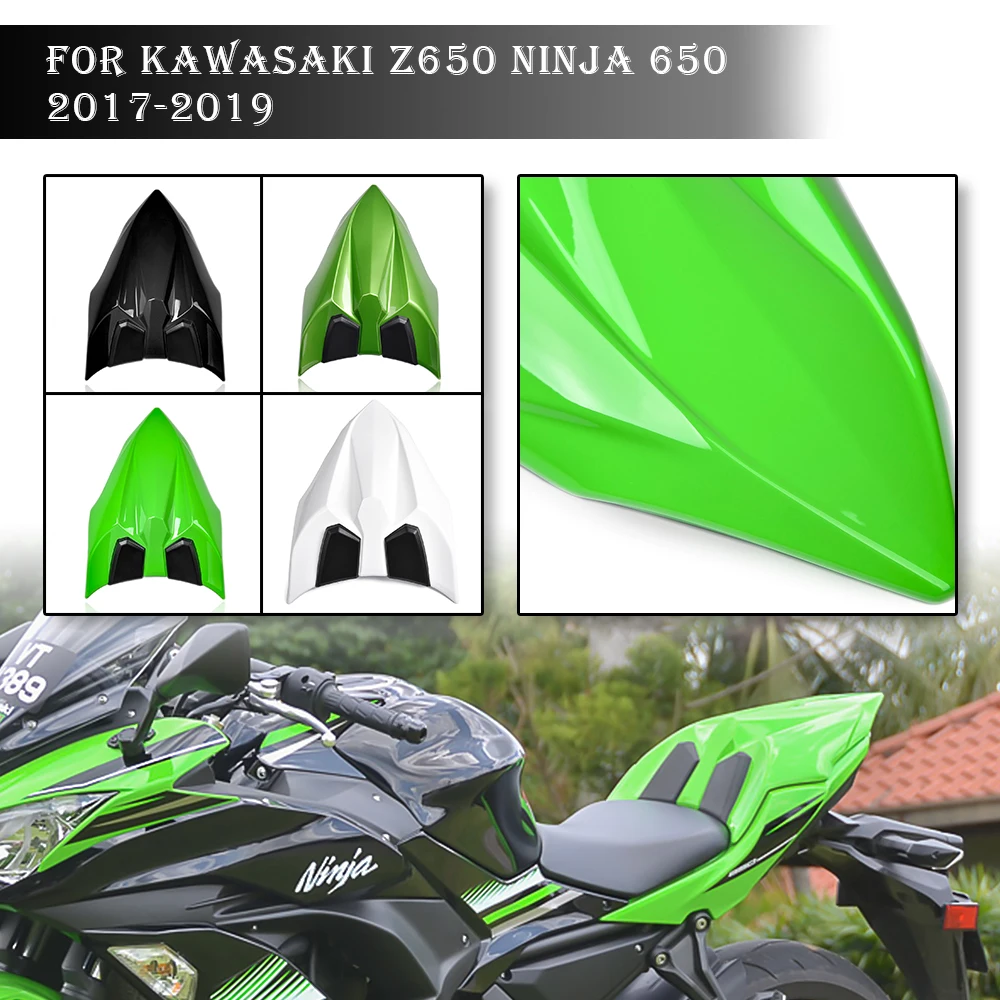 Для Kawasaki Ninja650 Z650 чехол для сиденья на заднем сиденье пассажирский жесткий Solo сиденье Cowl горб Faring Ninja 650 Z 650