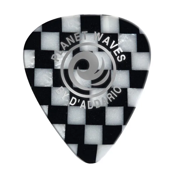 1CCB6-10 Checkerboard Медиаторы целлулоид расцветка шахматы 10шт толстые Planet Waves | Спорт и