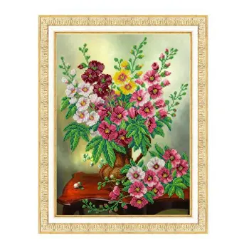 

B1240 set for embroidery with beads 'паутинка' 'malvy', 28*38 cm