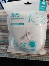 Mascarilla KN95 con filtro de seguridad, máscara facial antipolvo FFP2, respirador KN95, reutilizable, protector KN 95, FPP2, 5-100 uds.
