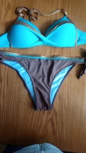 Conjunto de Bikini con Push-Up para mujer, Bañador con estampado Sexy, ropa de baño femenina, traje de baño brasileño, ropa de playa 2021
