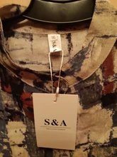 Camisa larga Vintage de lino y algodón para mujer, blusa informal de manga larga con cuello levantado