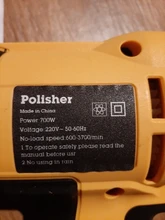 Máquina pulidora de coche eléctrica de 220V máquina pulidora automática de velocidad ajustable lijadora de herramientas de encerado accesorios de coche