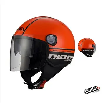 

JET HELMET NZI CAPITAL 2 DUO RIDON ORANGE WITH GLASSES
