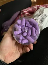 TISHRIC-tapones para los oídos de espuma blanda para dormir, protección auditiva con aislamiento acústico, cancelación de ruido, 35,5 dB, 30/60 pares