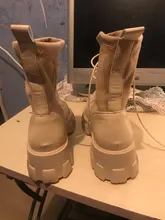 Botas de calcetín negro para mujer, zapatos góticos Punk, botines de plataforma, media blanca, novedad de 2020