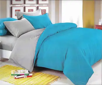 

Bed linen 2 bedroom size: duvet cover, sheet and 2 pillowcases. Bought and ready! 100% cotton satin