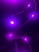 Led-String-Light Garland Battery-Operation Party-Decor Copper-Wire Christmas-Tree Wedding