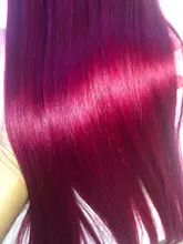 Hair-Bundles Lace-Closure Human-Hair 99J Burgundy Euphoria Straight Brazilian 13x4 